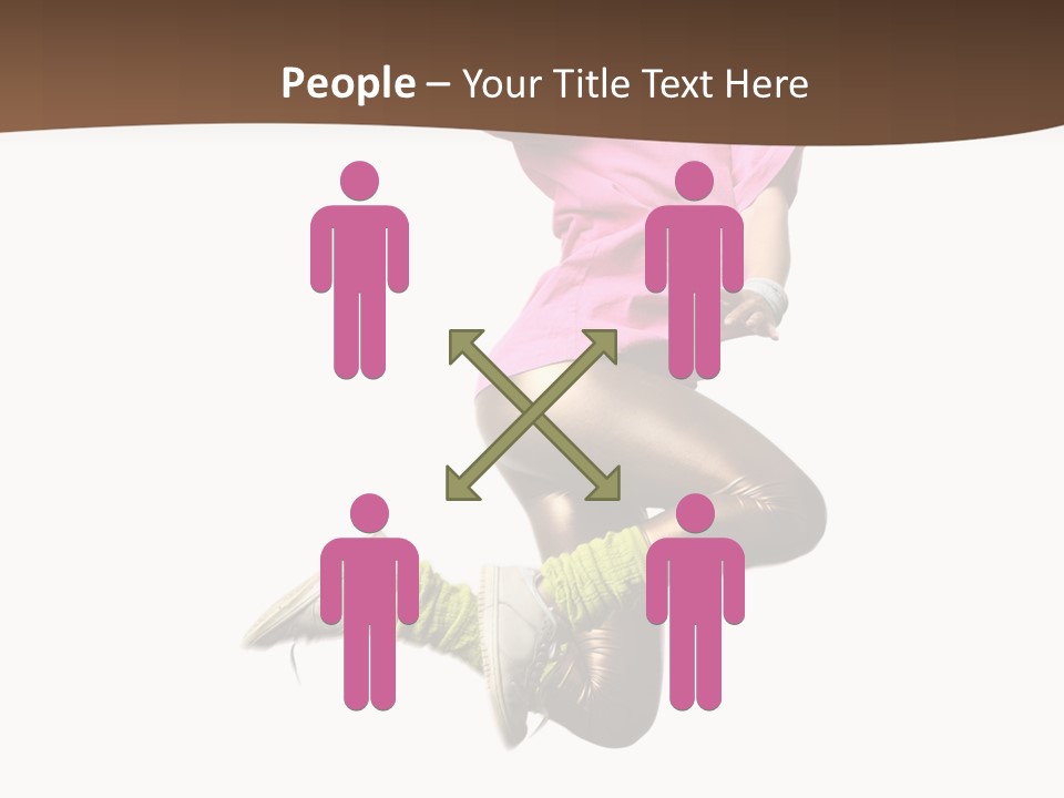 Balance Modern Aerobics PowerPoint Template