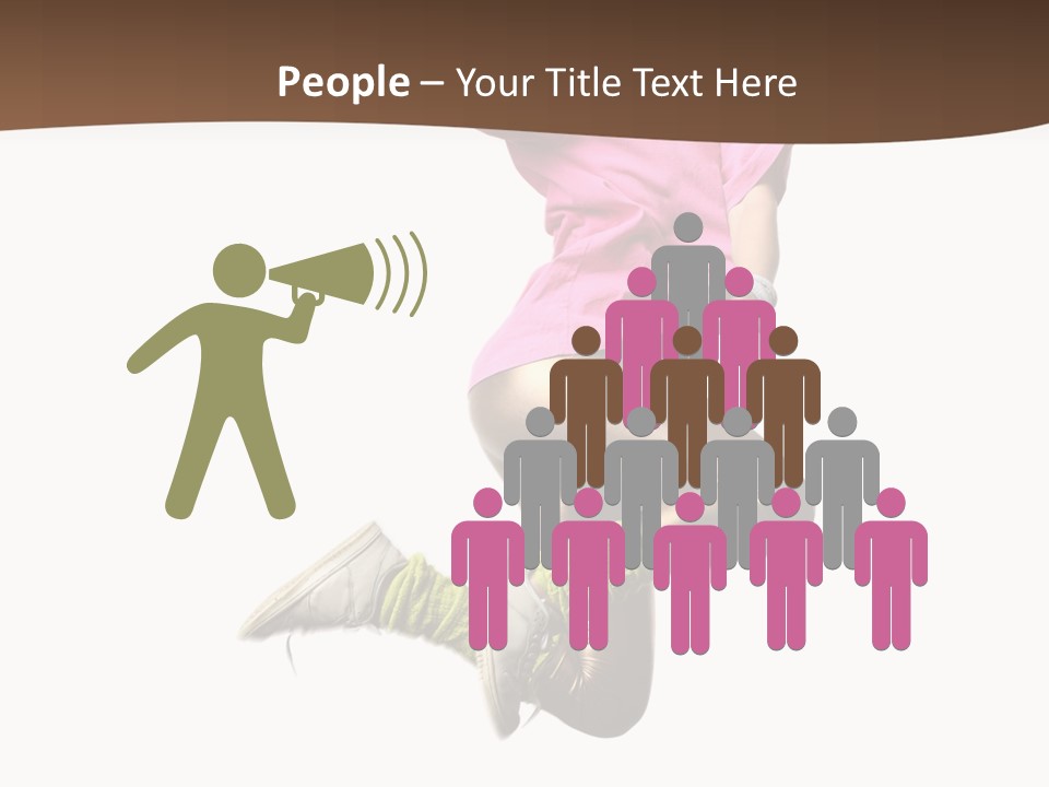 Balance Modern Aerobics PowerPoint Template