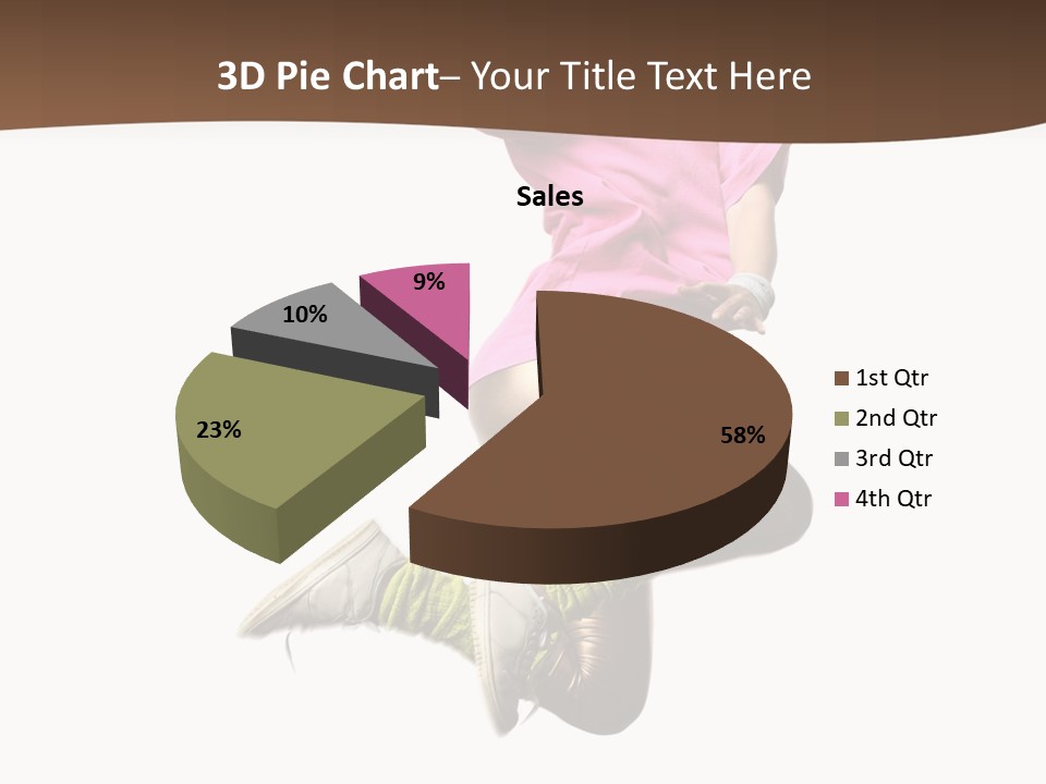 Balance Modern Aerobics PowerPoint Template