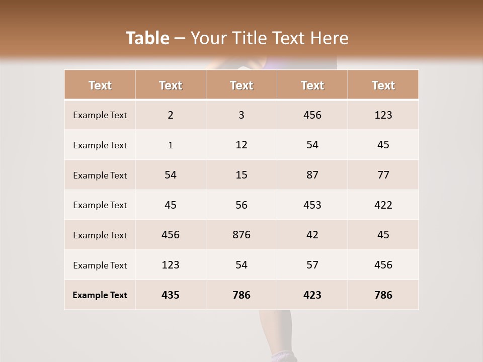 Agility Teenager Exercise PowerPoint Template