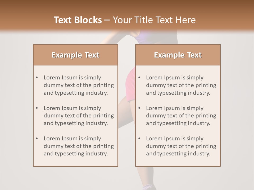 Agility Teenager Exercise PowerPoint Template