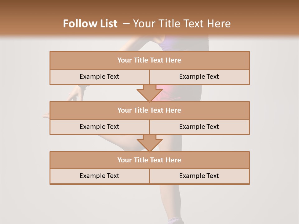 Agility Teenager Exercise PowerPoint Template
