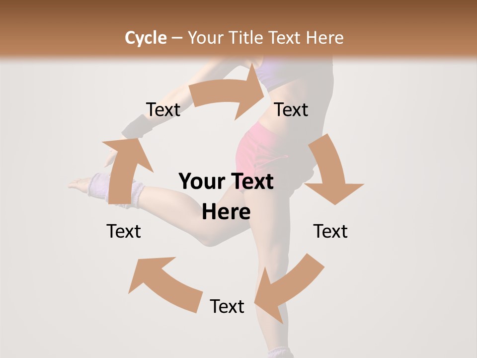 Agility Teenager Exercise PowerPoint Template