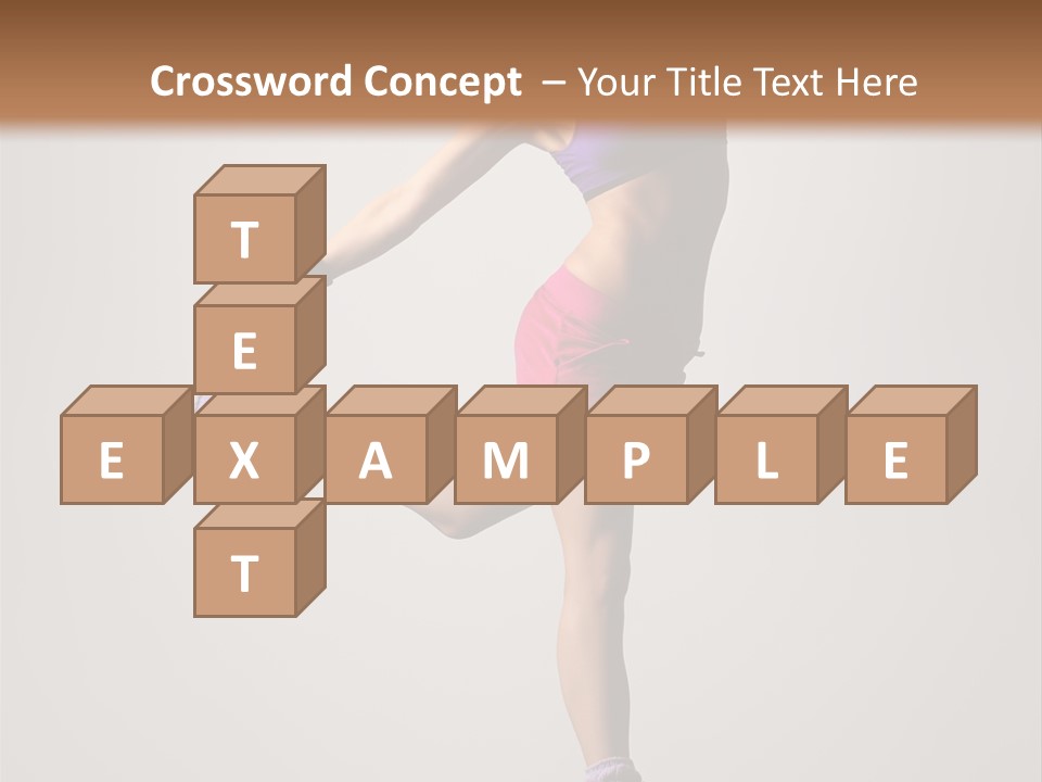 Agility Teenager Exercise PowerPoint Template