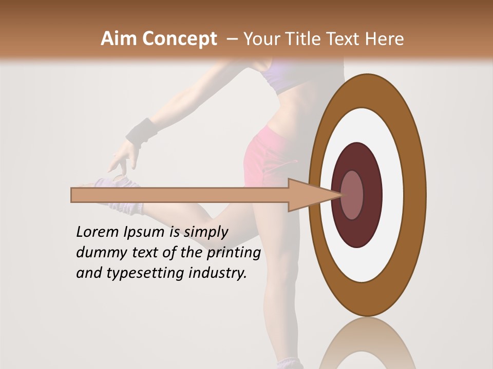 Agility Teenager Exercise PowerPoint Template