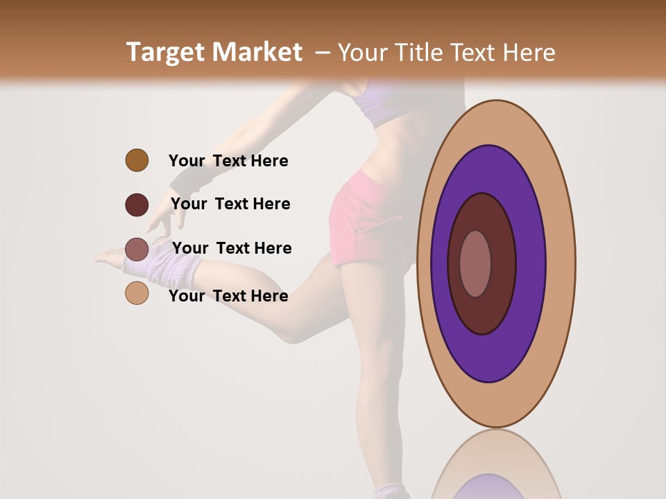 Agility Teenager Exercise PowerPoint Template