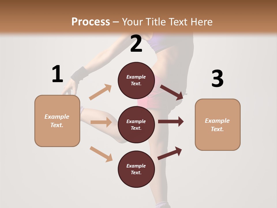 Agility Teenager Exercise PowerPoint Template