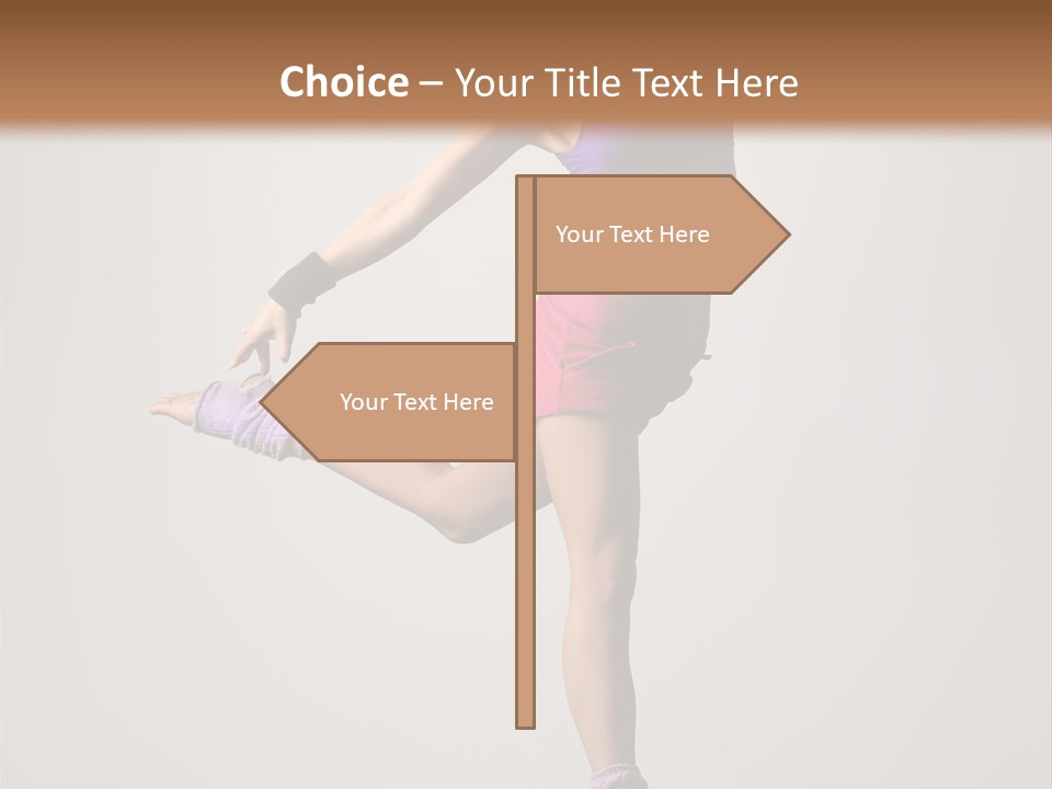 Agility Teenager Exercise PowerPoint Template