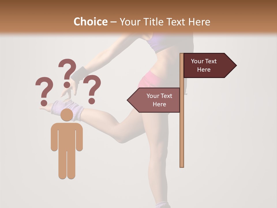 Agility Teenager Exercise PowerPoint Template