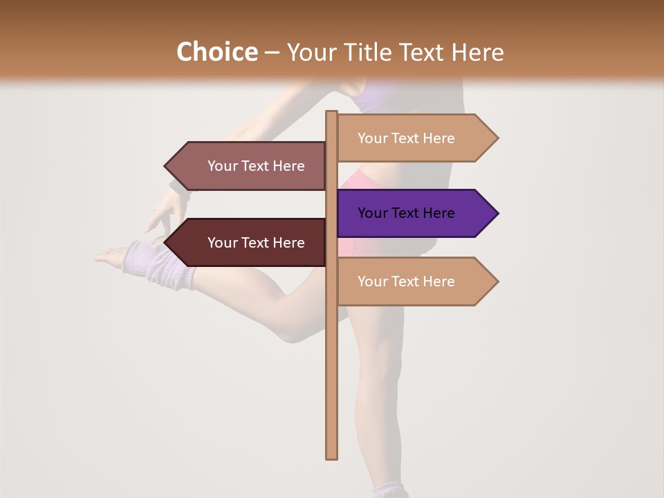 Agility Teenager Exercise PowerPoint Template