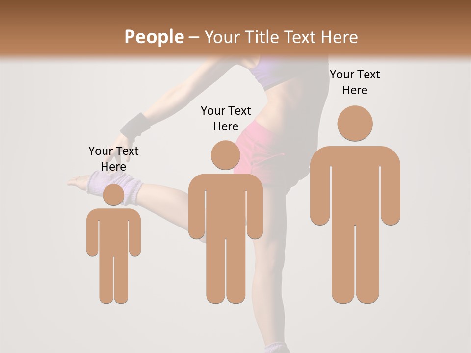 Agility Teenager Exercise PowerPoint Template