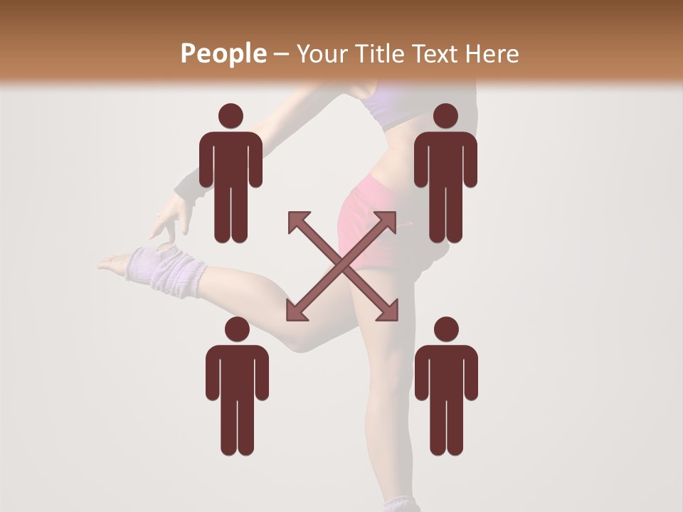 Agility Teenager Exercise PowerPoint Template