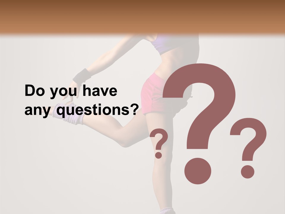 Agility Teenager Exercise PowerPoint Template