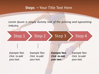 Beautiful Sporty Young PowerPoint Template