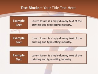 Beautiful Sporty Young PowerPoint Template