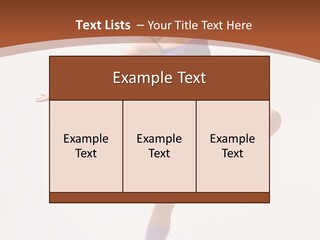 Beautiful Sporty Young PowerPoint Template