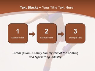 Beautiful Sporty Young PowerPoint Template