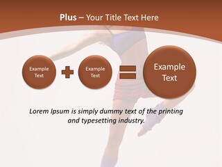 Beautiful Sporty Young PowerPoint Template