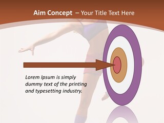 Beautiful Sporty Young PowerPoint Template