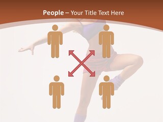 Beautiful Sporty Young PowerPoint Template