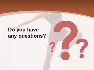 Beautiful Sporty Young PowerPoint Template