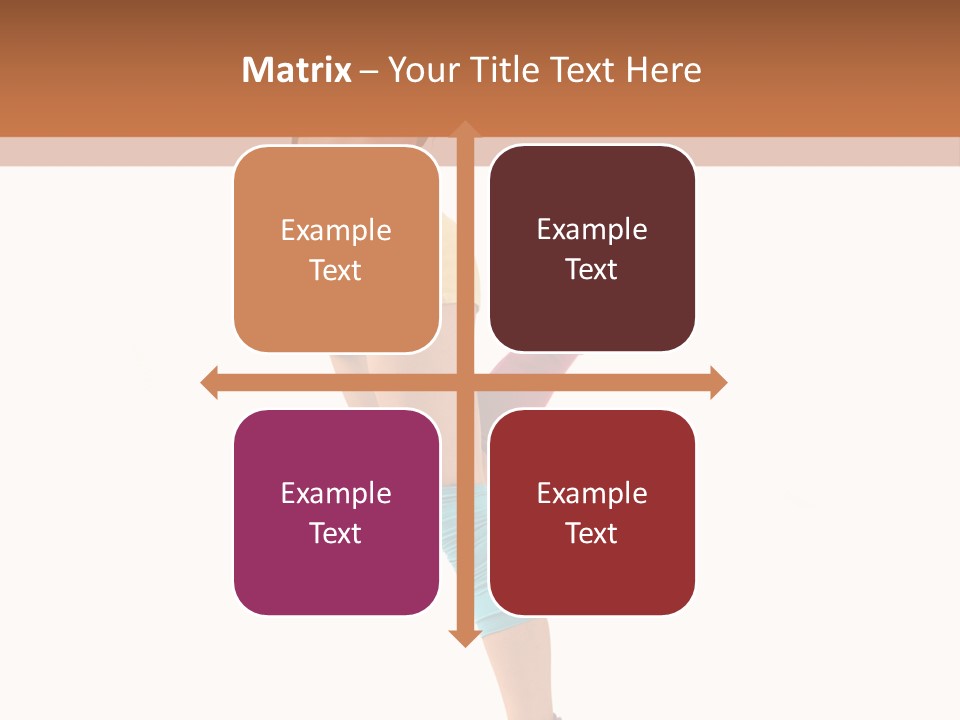 Jump Human Vertical PowerPoint Template