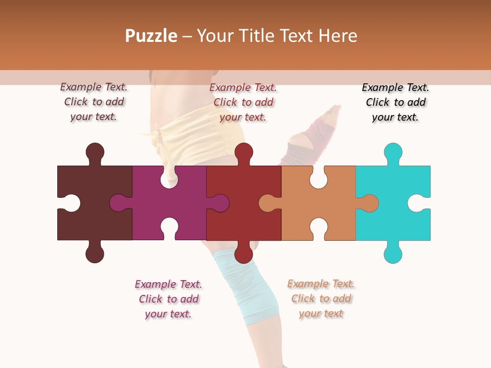 Jump Human Vertical PowerPoint Template