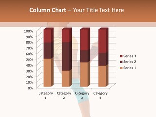 Jump Human Vertical PowerPoint Template