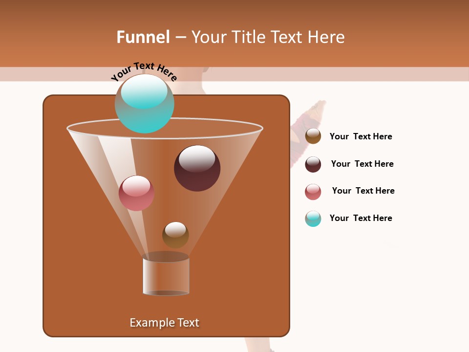 Jump Human Vertical PowerPoint Template
