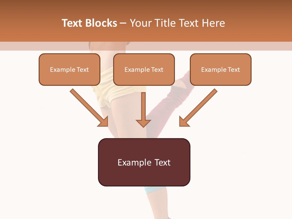 Jump Human Vertical PowerPoint Template
