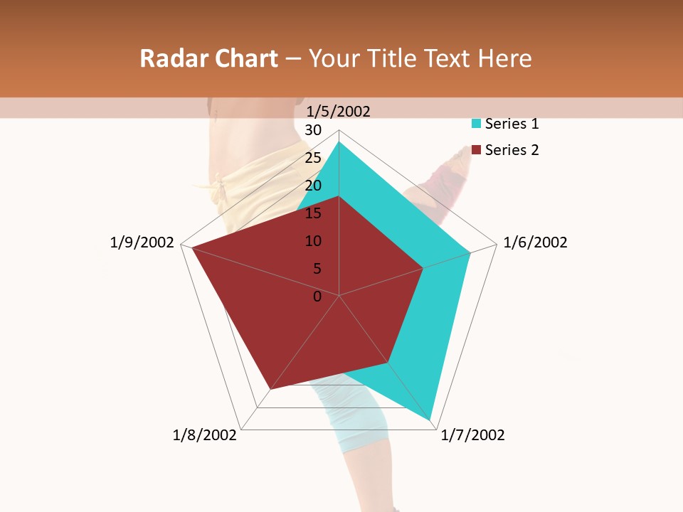 Jump Human Vertical PowerPoint Template