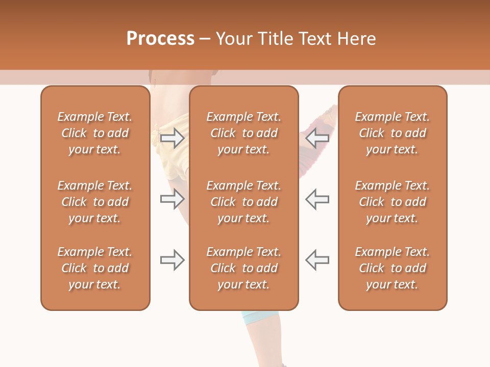 Jump Human Vertical PowerPoint Template
