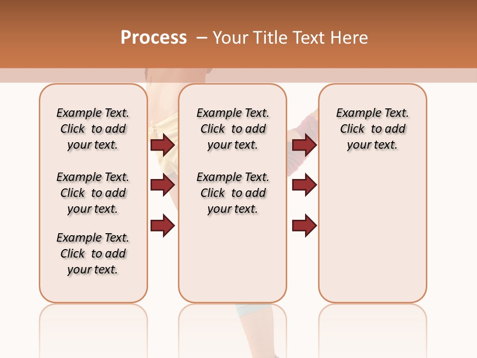 Jump Human Vertical PowerPoint Template