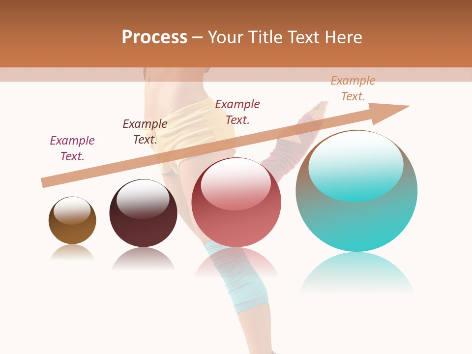 Jump Human Vertical PowerPoint Template