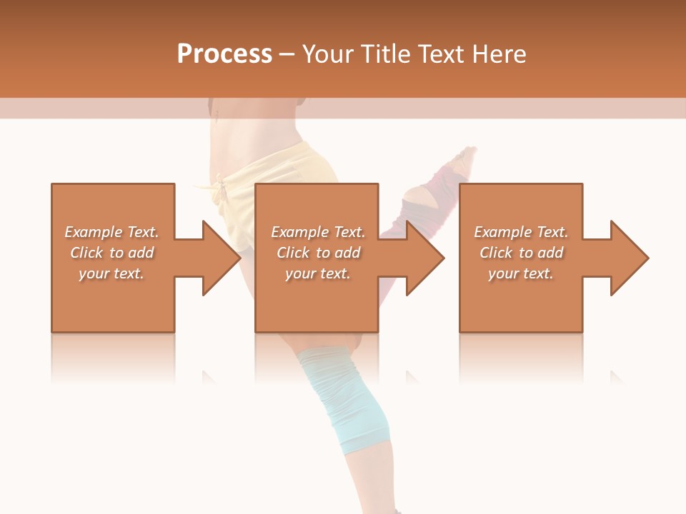 Jump Human Vertical PowerPoint Template
