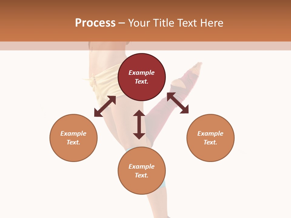 Jump Human Vertical PowerPoint Template