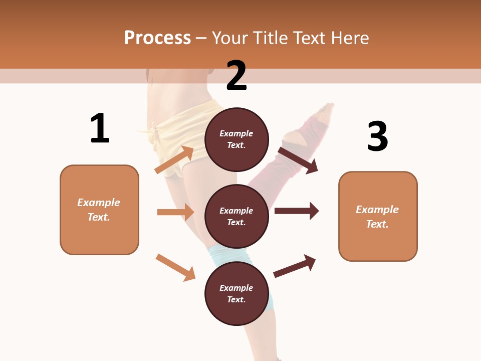 Jump Human Vertical PowerPoint Template
