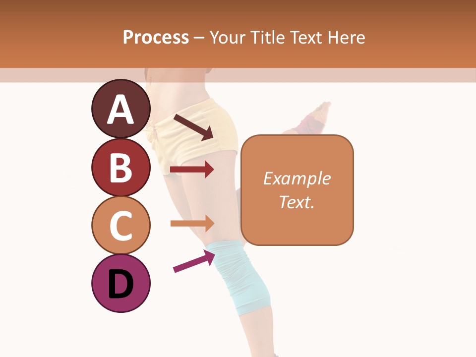 Jump Human Vertical PowerPoint Template