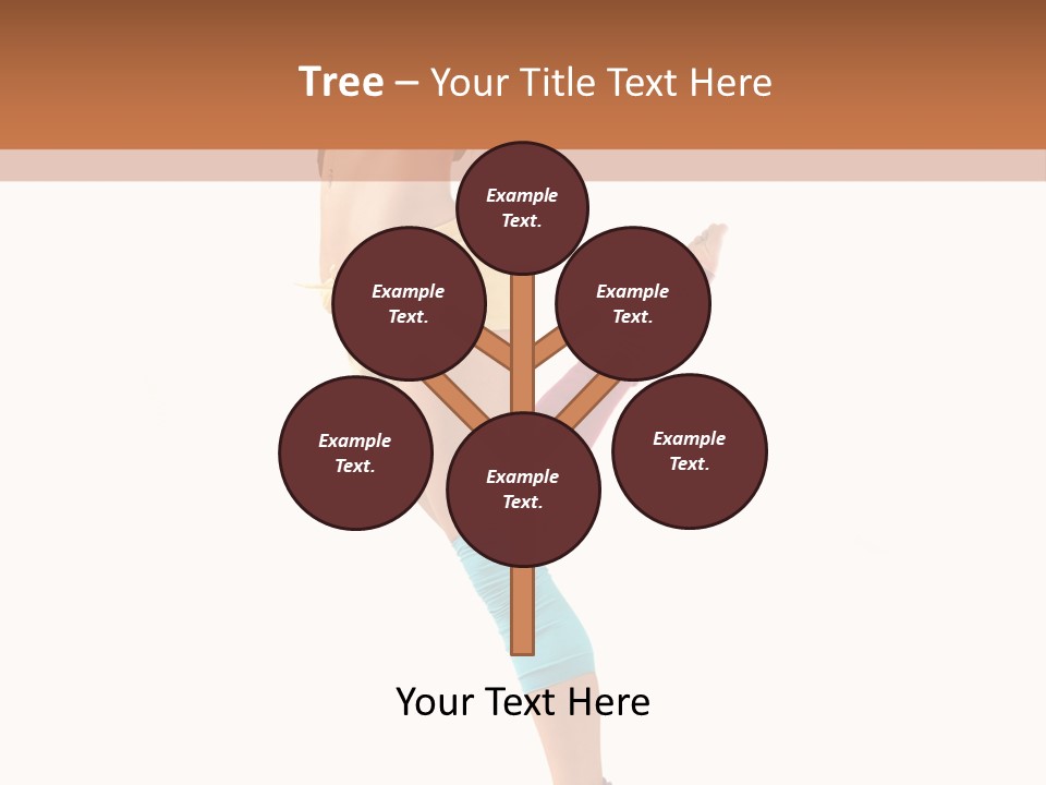 Jump Human Vertical PowerPoint Template