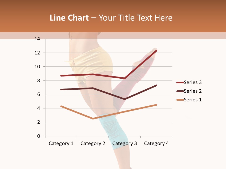 Jump Human Vertical PowerPoint Template