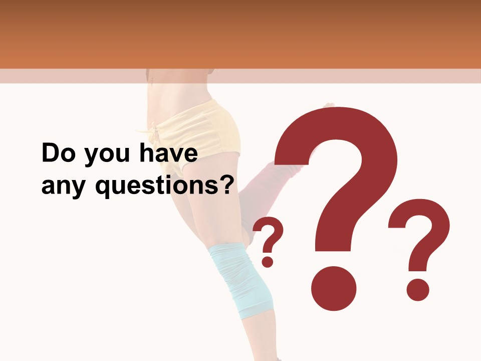 Jump Human Vertical PowerPoint Template