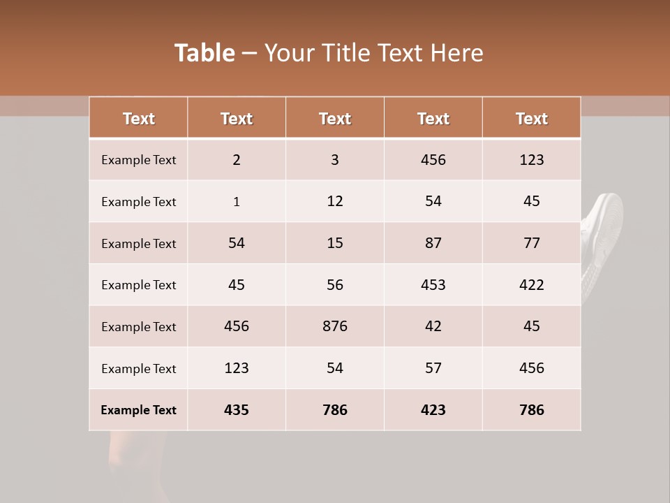 A Woman In A Pink Shirt Is Dancing PowerPoint Template