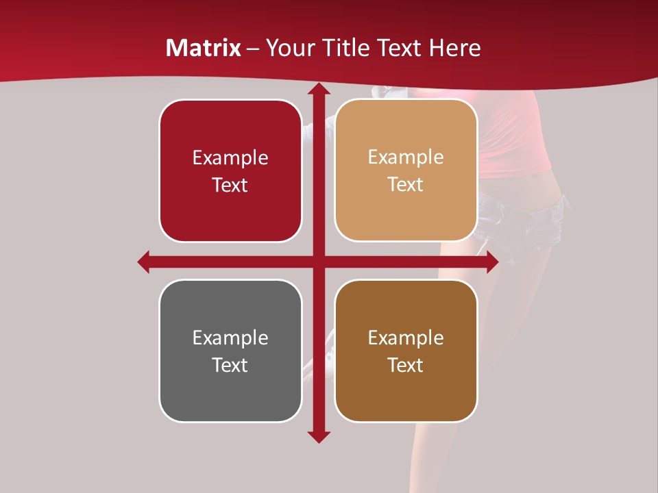 Performance Cool Jump PowerPoint Template