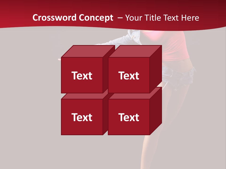 Performance Cool Jump PowerPoint Template