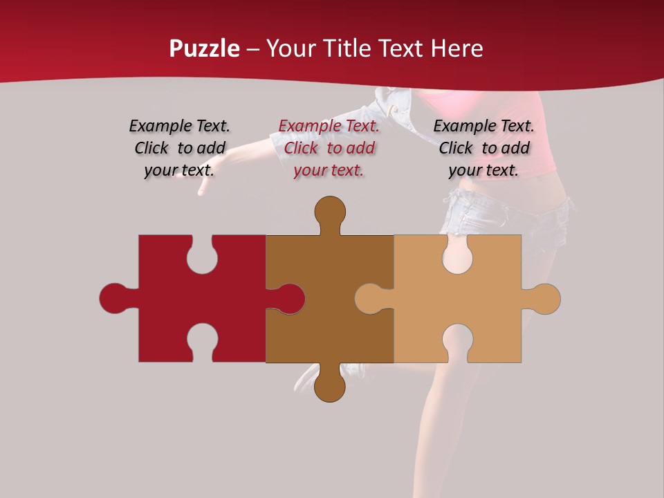 Performance Cool Jump PowerPoint Template