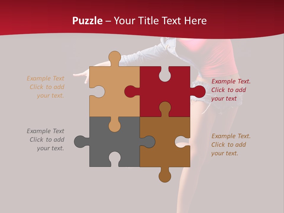 Performance Cool Jump PowerPoint Template