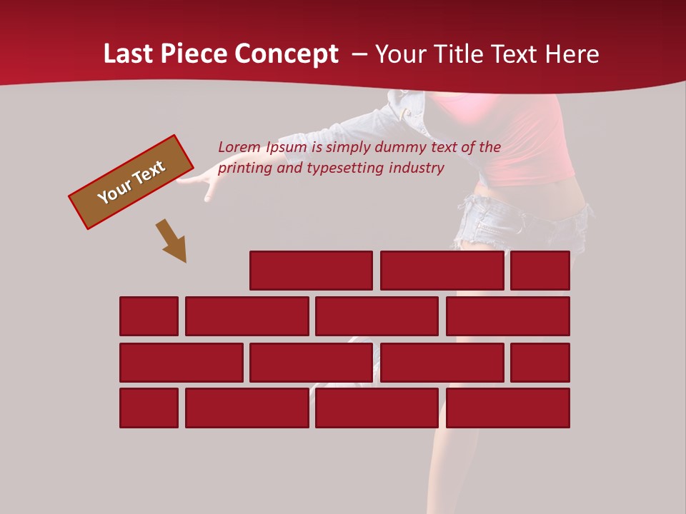 Performance Cool Jump PowerPoint Template