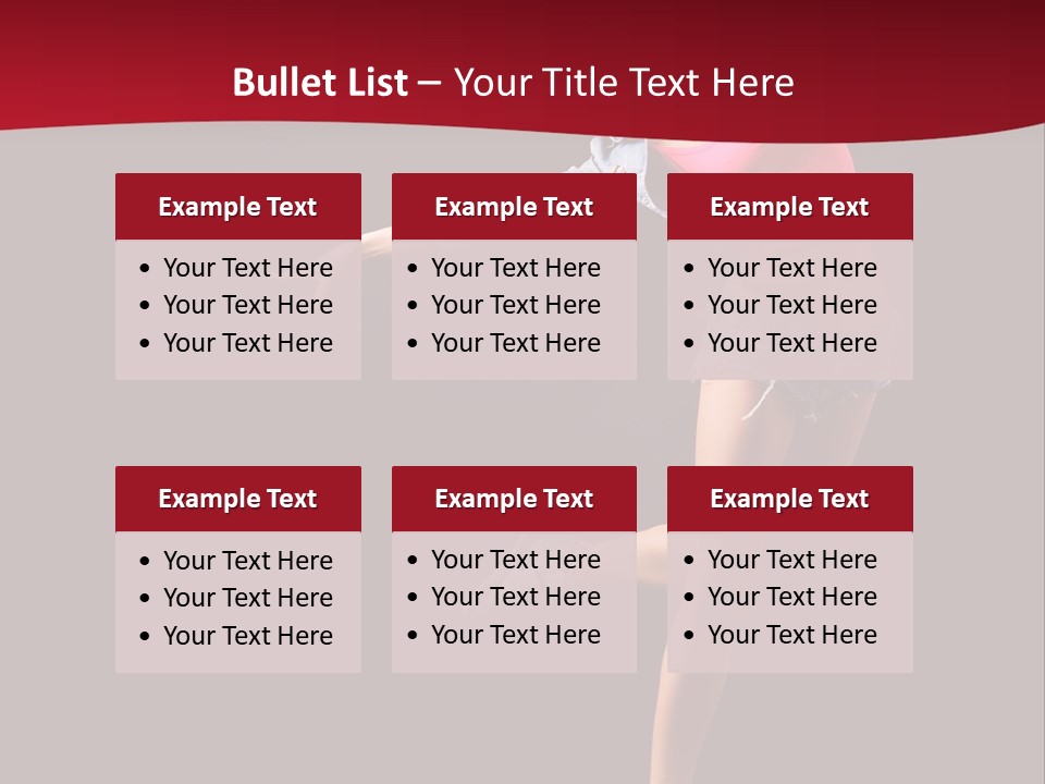 Performance Cool Jump PowerPoint Template