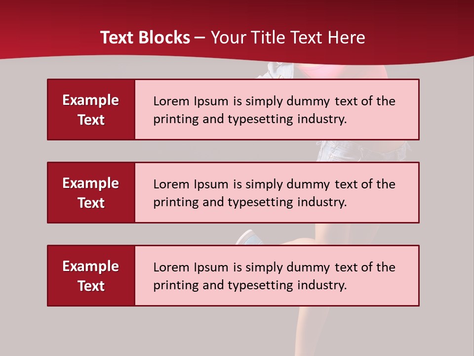 Performance Cool Jump PowerPoint Template