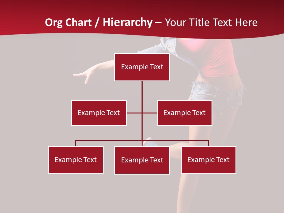 Performance Cool Jump PowerPoint Template